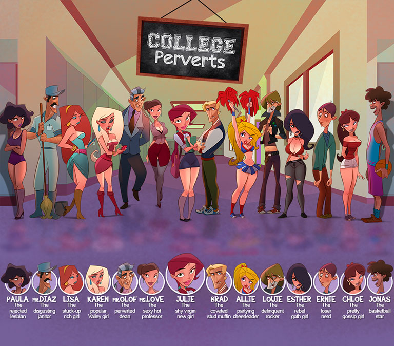 College Perverts - Teen Cartoons and Porn Comics - Welcomix.com
