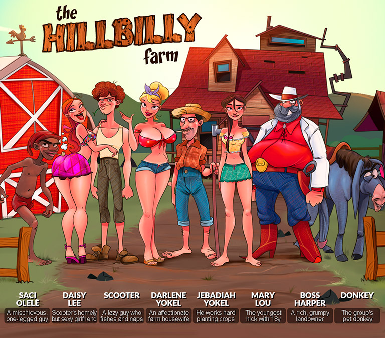 Adult Swim Cartoon Porn Captions - The Hillbilly Farm - Porn Comics, Cartoons and Sex - Welcomix.com