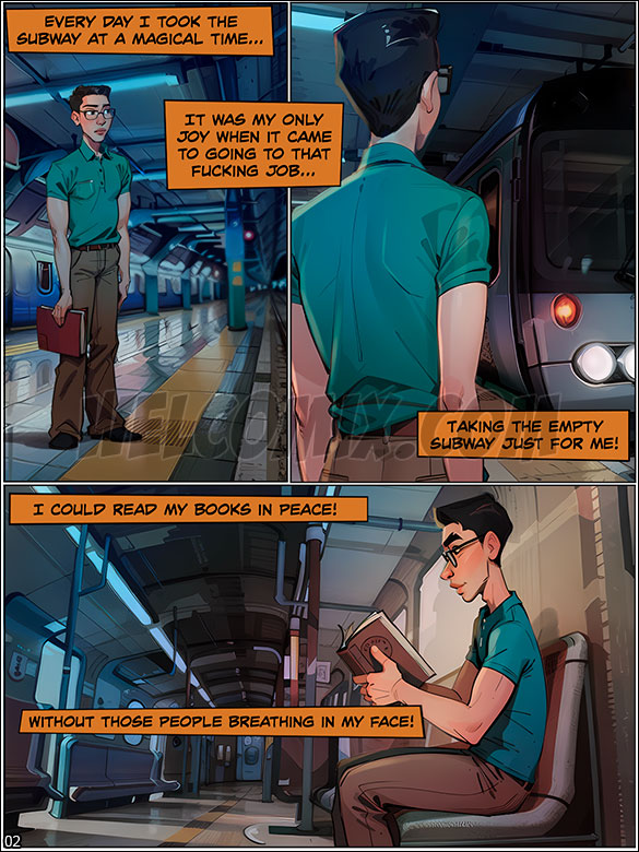 Jerk Off on My Day Off - Light at the End of the Train - page 2