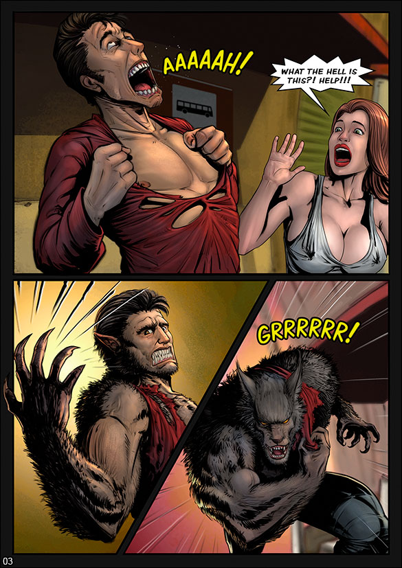 Werewolf Couple Porn - Monster Squad - Porn Comics, Cartoons and Sex - Welcomix.com