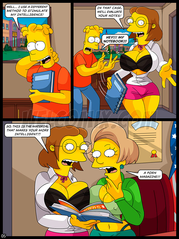Simpsons Cartoon Porn Comics Teacher - The Simptoons - Porn Comics, Cartoons and Sex - Welcomix.com