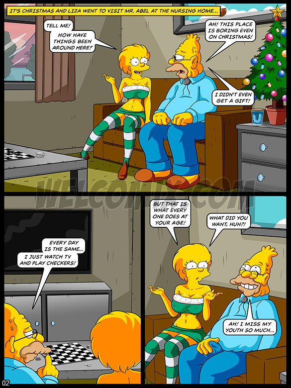 The Simptoons - Christmas at nursing home - page 2