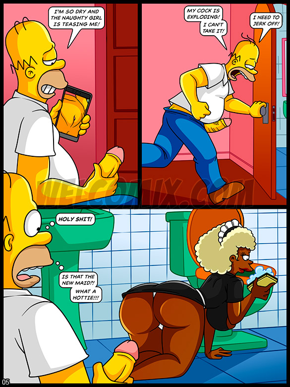 The Simptoons - The big butt housemaid - page 5