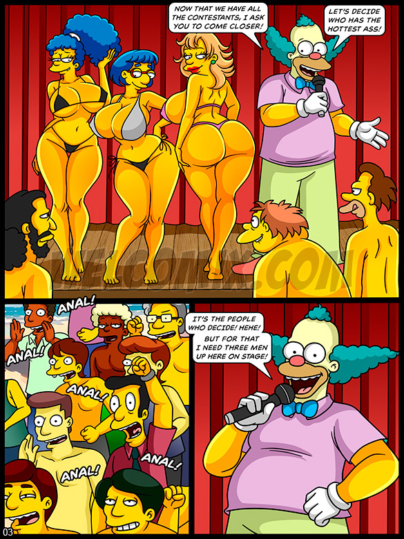 The Simptoons - The hottest ass on the beach - page 3