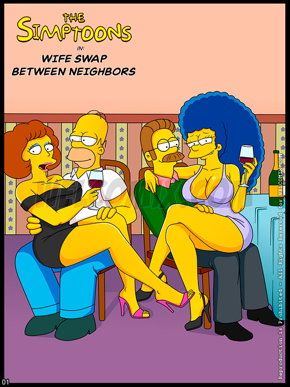 Wife Swap Cartoon - Wife swap between neighbors - Welcomix